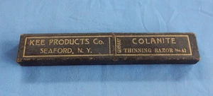 Kee Products Co Seaford NY rasoio diradamento colanite n. 42 Germania SOLO SCATOLA - Foto 1 di 2