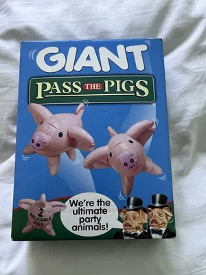 Giant Pass the Pigs Inflatable Dice Game - used once  - Image 1 of 3
