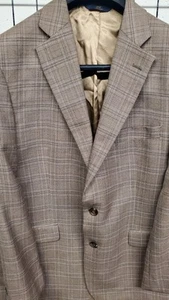 Blazer cappotto sportivo estivo BROOKS BROTHERS 346 uomo marrone MADISON FIT 42R NUOVO - Foto 1 di 6
