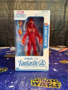 MARVEL LEGENDS -Fantastic Four: First Steps Marvel Legends HUMAN TORCH 🔥 NEW!! - Picture 1 of 7