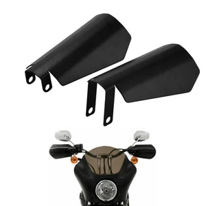 ̃NOWY Motocykl Wiatroszczelna ochrona rąk Metal Jazda Ręka Protector Część do koparek - Zdjęcie 1 z 22