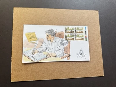 Philippines 1990 FDC(37) +Centenary Publication #2041 +Hand-Paint CachetB +Rizal - Image 1 of 2