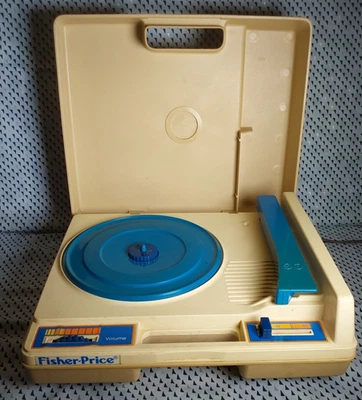 Vintage 1978 Fisher Price Record Player Kid Phonograph Works - Image 1 of 4