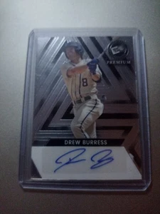 Press Pass Premium Drew Burress Auto 2024/199 Georgia Tech - Imagen 1 de 2
