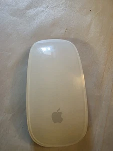 Apple A1296 Mouse Wireless Bluetooth Magic Laser Bianco Testato Funzionante  - Foto 1 di 7