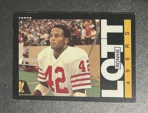 Ronnie Lott 1985 Topps #156 - HOF 49ers - Picture 1 of 2