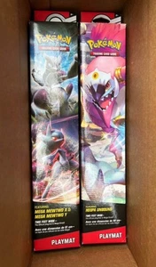 Pokémon TCG Mega Mewtwo X and Mega Mewtwo Y Playmat New Pokemon / Hoopa Unbound - Picture 1 of 3