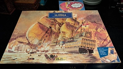 Großer Vintage Modellbausatz "La Stella" 1:200 Heller,  OVP ungeöffnet - Bild 1 von 4