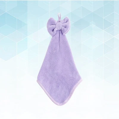  Linda toalla de mano suave absorbente arco de secado para baño 3 piezas Foto 1 de 4