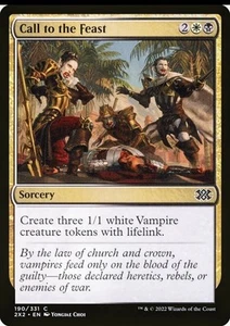 X 1 Call to the Feast NM 190 Double Masters MTG Magic The Gathering - Picture 1 of 1