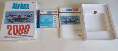 Airbus 2000 for Microsoft Flight Sim 98. Pilots 1998. Vtg. - Image 1 of 4