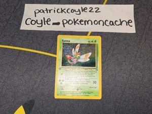 Yanma 1. Edition Holo Rare MIT SWIRL Neo Discovery 17/75 MP - Bild 1 von 24