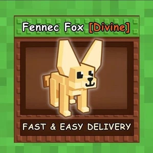 Fennec Fox - Grow a Garden Roblox | PETS | Cheapest Price - Fast Delivery! - Imagen 1 de 1
