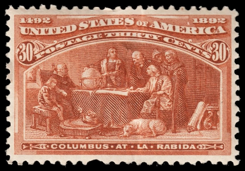 United States Scott 239 (1893) Mint H OG G-F, CV $225.00 J - Image 1 of 1