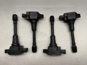OEM Set of 4PC Ignition Coils 2008 2009 2010-2015 Nissan Rogue 2.5L 22448-JA00C - Picture 1 of 8
