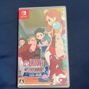 Nintendo Switch Layton's Mystery Journey SW Level Five Video Game Japan - Picture 1 of 3