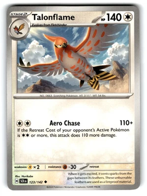 2024 Pokemon Talonflame #123/142 - Image 1 of 2