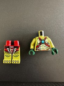 Lego Legends of Chima Minifigure Crawley Incomplete