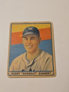 1941 Play Ball - Harry Gumbert #26 © 1941 on Back - Picture 1 of 4