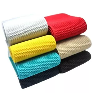 Fascia elastica nylon abbigliamento da cucire fasce in gomma accessorio cintura gonna larghezza 7,5 cm - Foto 1 di 29