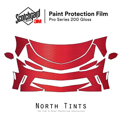 Chevrolet Camaro 2016-2018 3M PRO PreCut Paint Protection Film Clear Bra PPF Kit - Image 1 of 4
