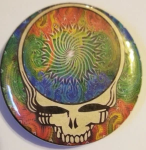 2,25 Zoll Magnetischer Flaschenöffner Fractal Grateful Dead Stealie - Bild 1 von 2
