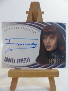 Farscape Through the Wormhole Autograph card A49 Imogen Annesley as Niem