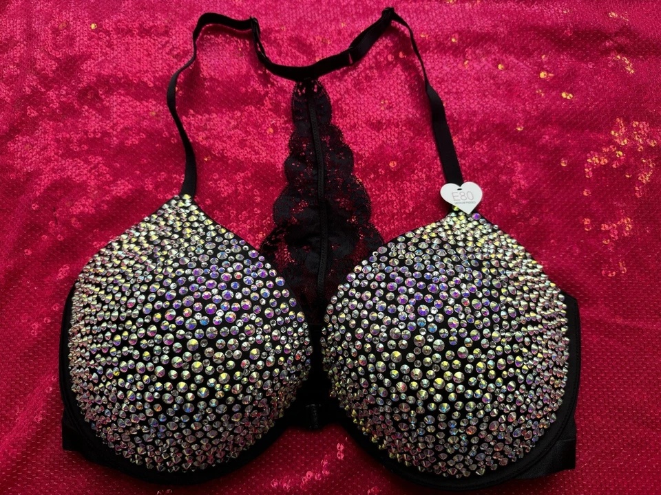 Sujetador de cristal hecho a mano, ropa interior sexy, ropa interior sexy para mujer Foto 1 de 4