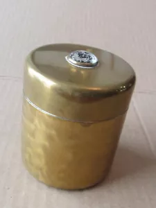 Vintage Medaillon Polopferd massive Bronze # 3417 Zylinder 3 Zoll Durchmesser - Bild 1 von 6