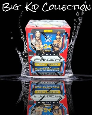 2022 Panini Prizm WWE Debut Edition Blaster Box (24 Cards)  - Image 1 of 4