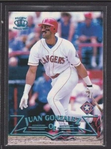 1998 PACIFIC CROWN COLLECTION PLATINUM BLUE PARALLEL #202 JUAN GONZALEZ SP 1/67 - Picture 1 of 1