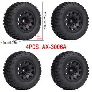 Rueda de neumáticos de goma 4x4 para camión de radiocontrol 1/10 de curso corto ARRMA Traxxas autos de barra - Imagen 1 de 2