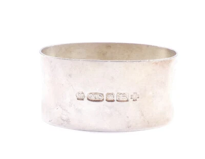 Napkin Ring Sterling Silver Carrs Of Sheffield 2000 Millennium Hallmarked 32.9g  — 第 1/4 张图片