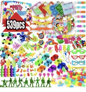 539 STCK. Party Gefälligkeiten für Kinder 3-5 4-8-12, Handschmeichler Spielzeug Pack, Geburtstag Geschenk Spielzeug, - Bild 1 von 6
