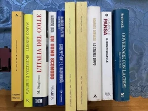 LOTTO 10 LIBRI Politica XX secolo Minniti,Gervaso,Andreotti lista in descrizione - Foto 1 di 11