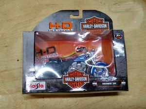 Maisto Motorcycle Series 35 1999 Harley Davidson Heritage Softail Blue 1:18 - Picture 1 of 13