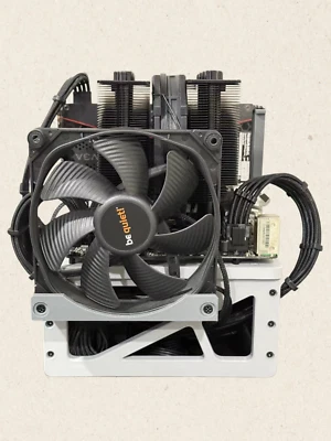 Unique Custom ITX mATX case, Open computer case, 3D printing case, PC case Tower - Image 1 of 4