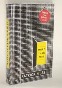 *Signed Copy As New* Patrick Ness More Than This 1st UK Edition 2013 - Picture 1 of 3