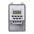 Durable Intelligent Timer LCD Display Transparent Wall-mountable Waterproof