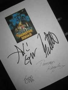 The Monster Squad film firmato sceneggiatura X4 Andre Gower Duncan Regehr Tom Noonan RPT - Foto 1 di 1