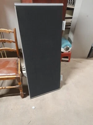 Schreibtisch Paravent H500 x B1200 mm + 2 Halterungen schwarz  - Bild 1 von 4