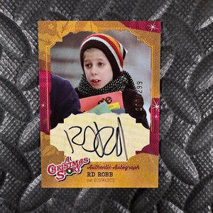 2024 CRYPTOZOIC A CHRISTMAS STORY RD ROBB AUTOGRAPH CARD SCHWARTZ 280/299 - Picture 1 of 2