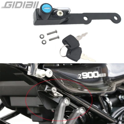 Cerraduras de casco de motor antirrobo bloqueo de casco para KAWASAKI Z900RS 2018-2019 18 19 - Imagen 1 de 4