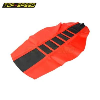 Чехол на сиденье для Honda CRF250 CRF450 R/X/L Ribbed Traction MX Enduro Dirt Pit Bike - Изображение 1 из 4