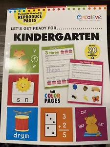 Let's Get Ready for Kindergarten Educational Workbook with song downloads - Picture 1 of 1