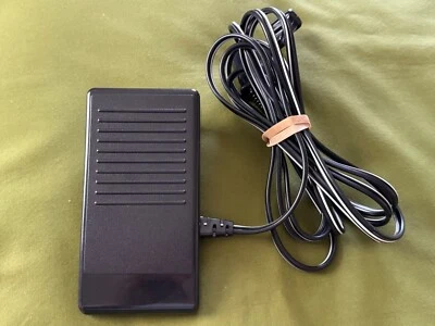 Brother XR-37 Sewing Machine Foot Pedal/Power Cable Black NICE Tested - Image 1 of 3