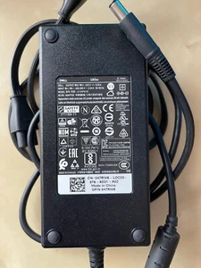 Genuine Dell OEM 180W AC Adapter Charger LA180PM180 19.5V 9.23A Big Barrel - Afbeelding 1 van 1