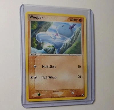 Wooper 79/115 Common 2005 Ex Unseen Forces Pokémon Trading Card Near Mint - Image 1 of 2
