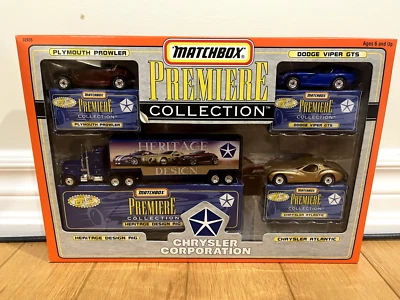 Matchbox Premiere Collection Chrysler Corporation NUEVO en caja 1997 Foto 1 de 2