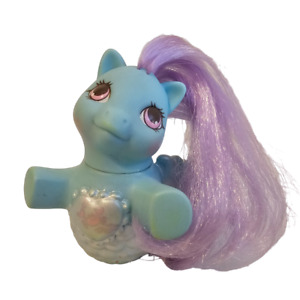 Hasbro My Little Pony G1 Baby Sea Princess Fancy Mermaid Blue Vintage MLP 1991